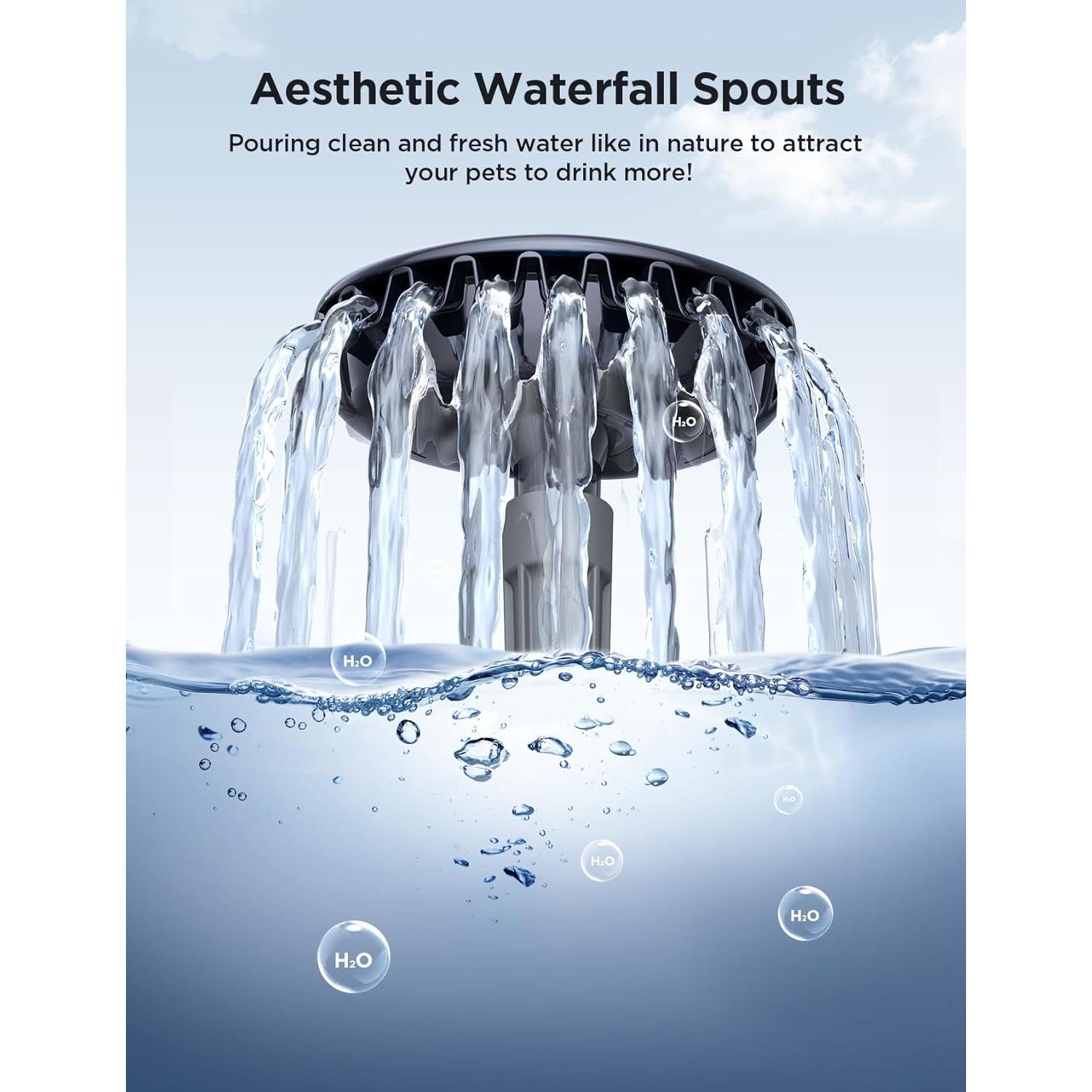 Fuente de Agua para Perros FEELNEEDY 7L Ultra Silenciosa FN-W05