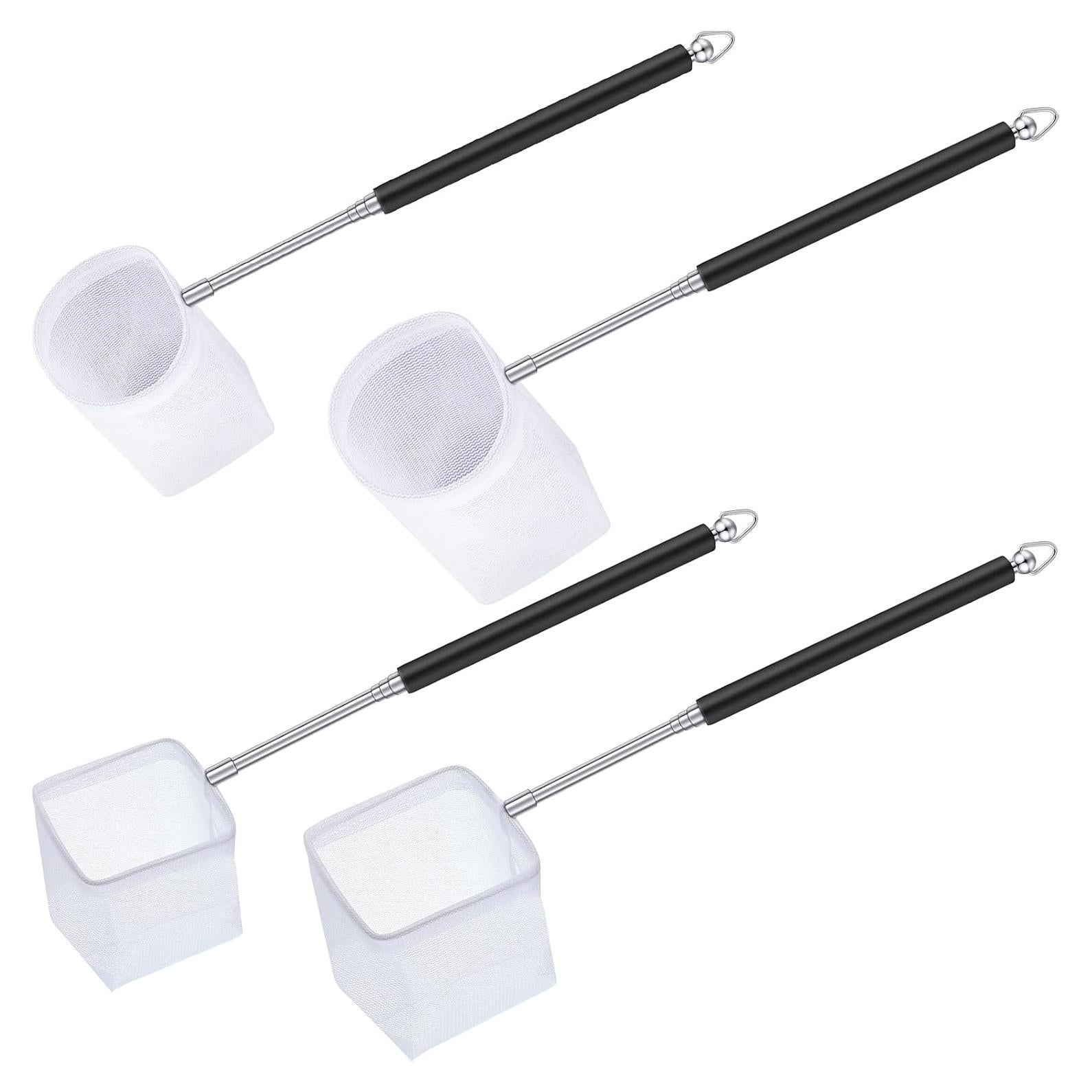 Red de Acuario para Camarones Shappy 4 Piezas Mango Extensible