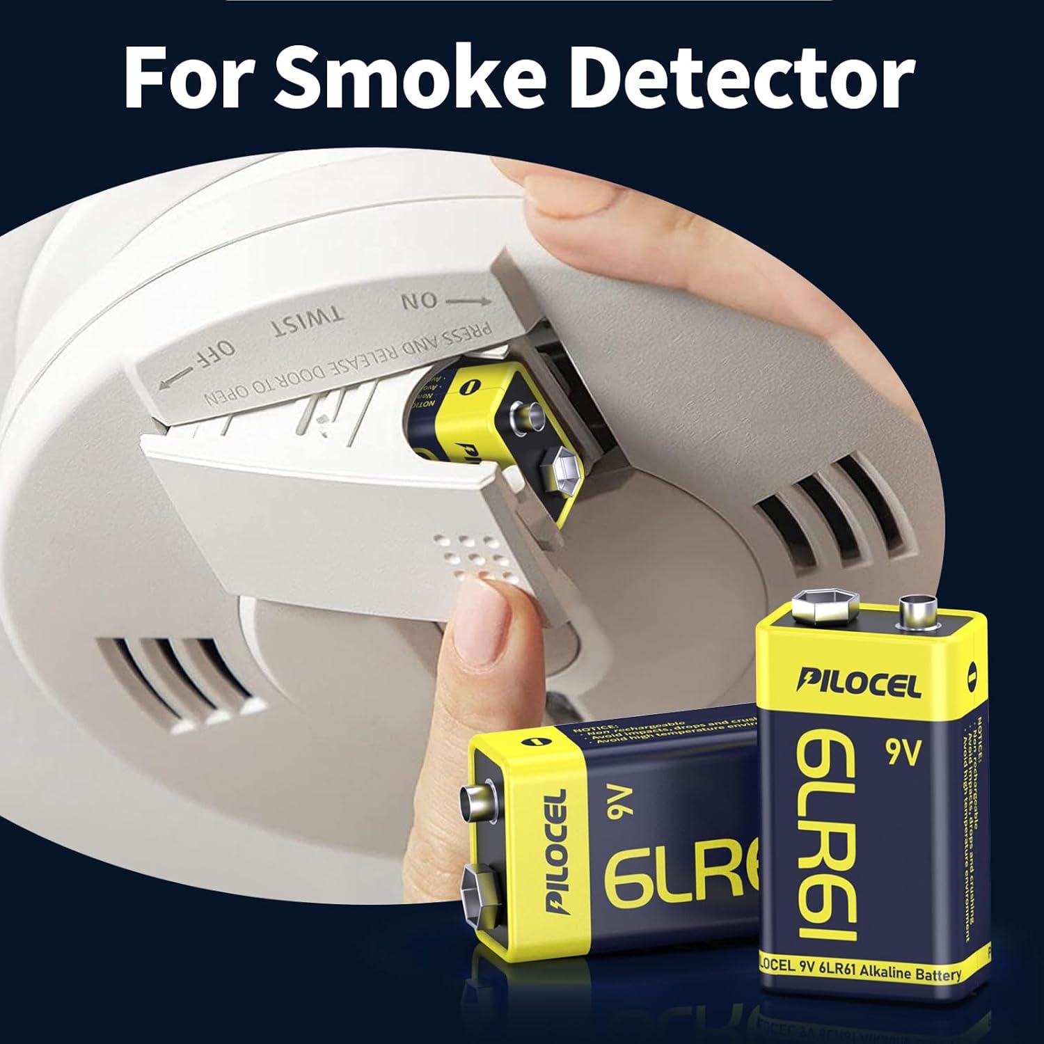 Baterías Alcalinas 9V PILOCEL - Paquete de 2 Unidades