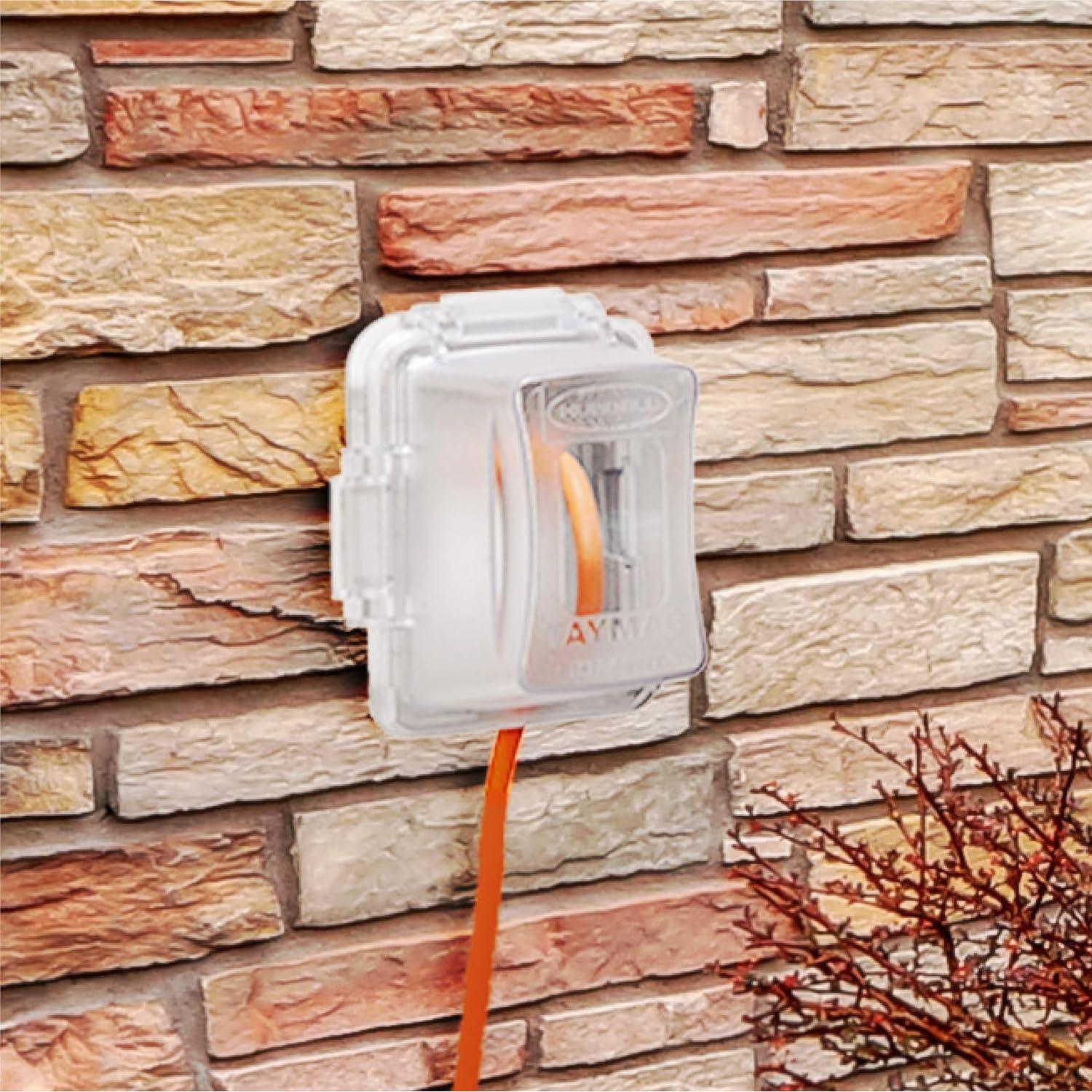 Cubierta de Enchufe Eléctrico TayMac MM720C 1-Gang Resistente