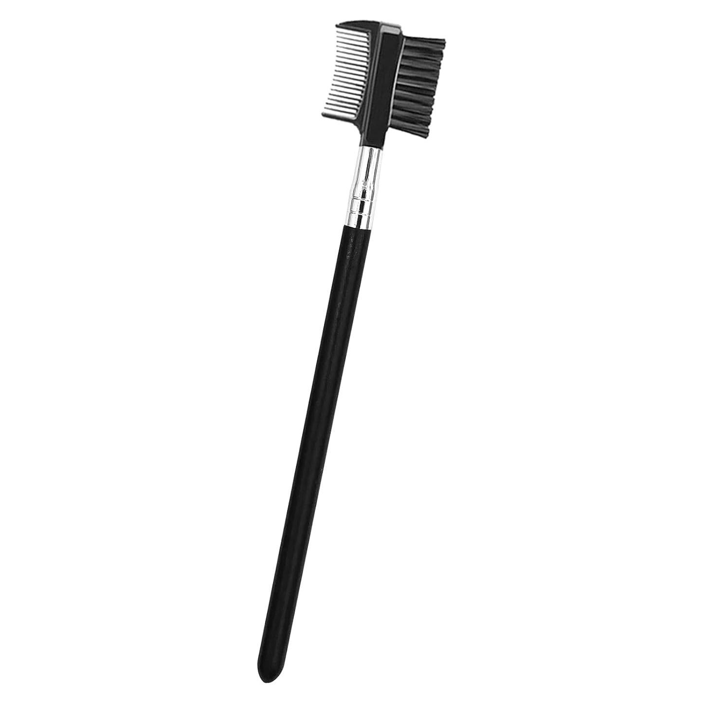 Peine para Pestañas y Cejas LOOKSEVEN 16cm Doble Cabeza