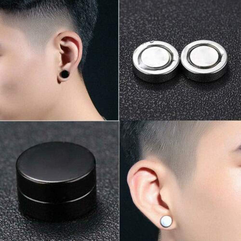 Set de 12 Pendientes Magnéticos WAINIS Acero Inoxidable Unisex