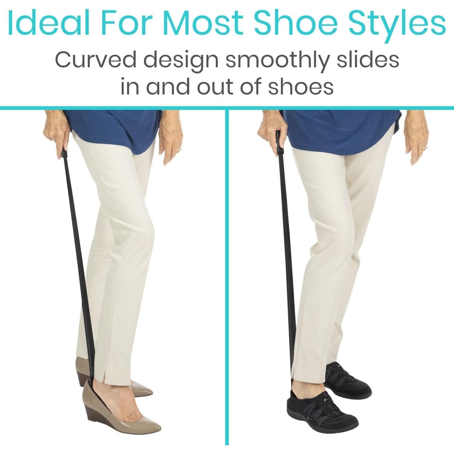 Cuchara para Zapatos Vive de Mango Largo 80 cm - Acero Inoxidable