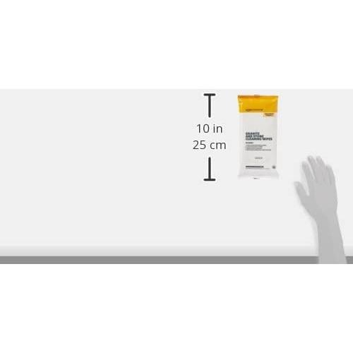 Toallitas de limpieza para granito y piedra AmazonCommercial, 120 unidades