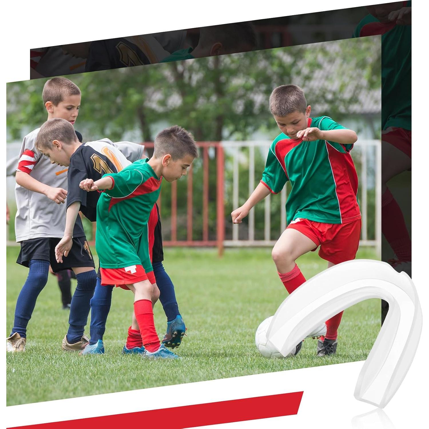 Protector Bucal Deportivo BBTO 20 Piezas Transparente Joven