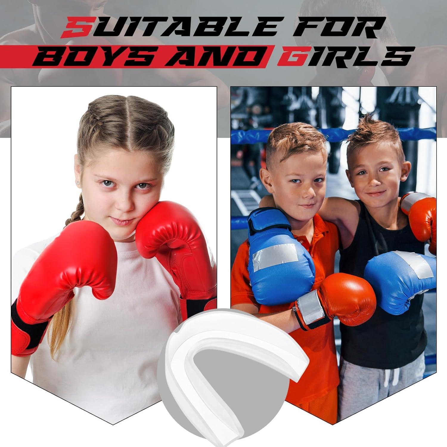 Protector Bucal Deportivo BBTO 20 Piezas Transparente Joven