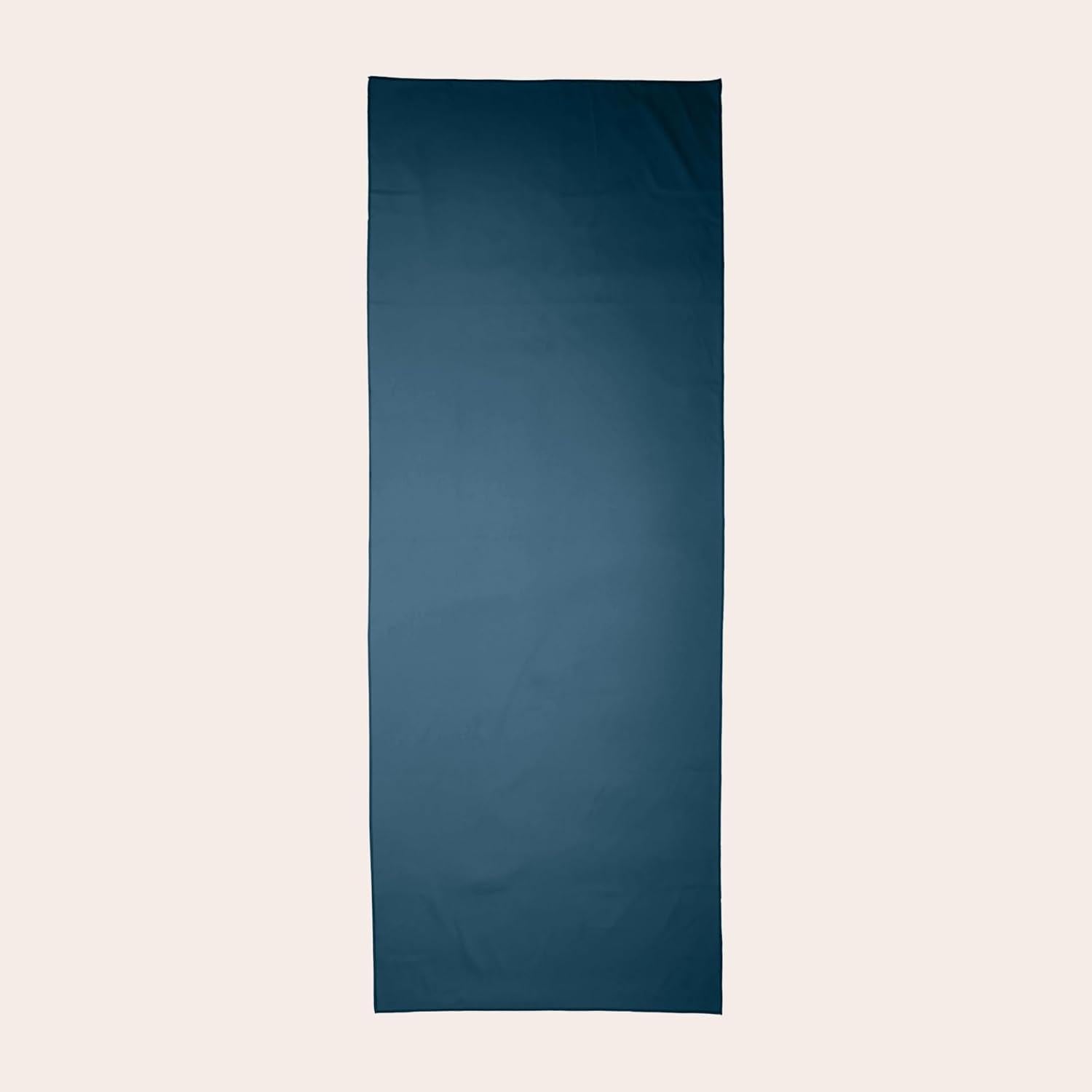 Toalla de Yoga Antideslizante Fittest Pro 182x67 cm Azul