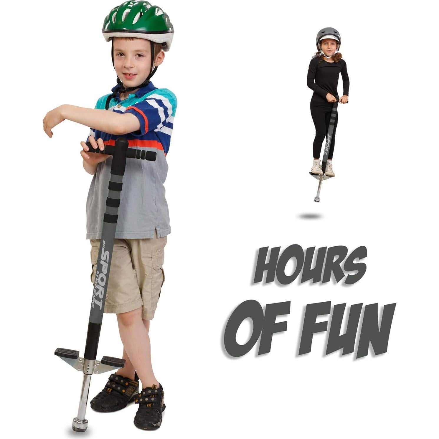 Pogo Stick Nuevo Bounce para Niños 18-36 Kg - Edición Deportiva