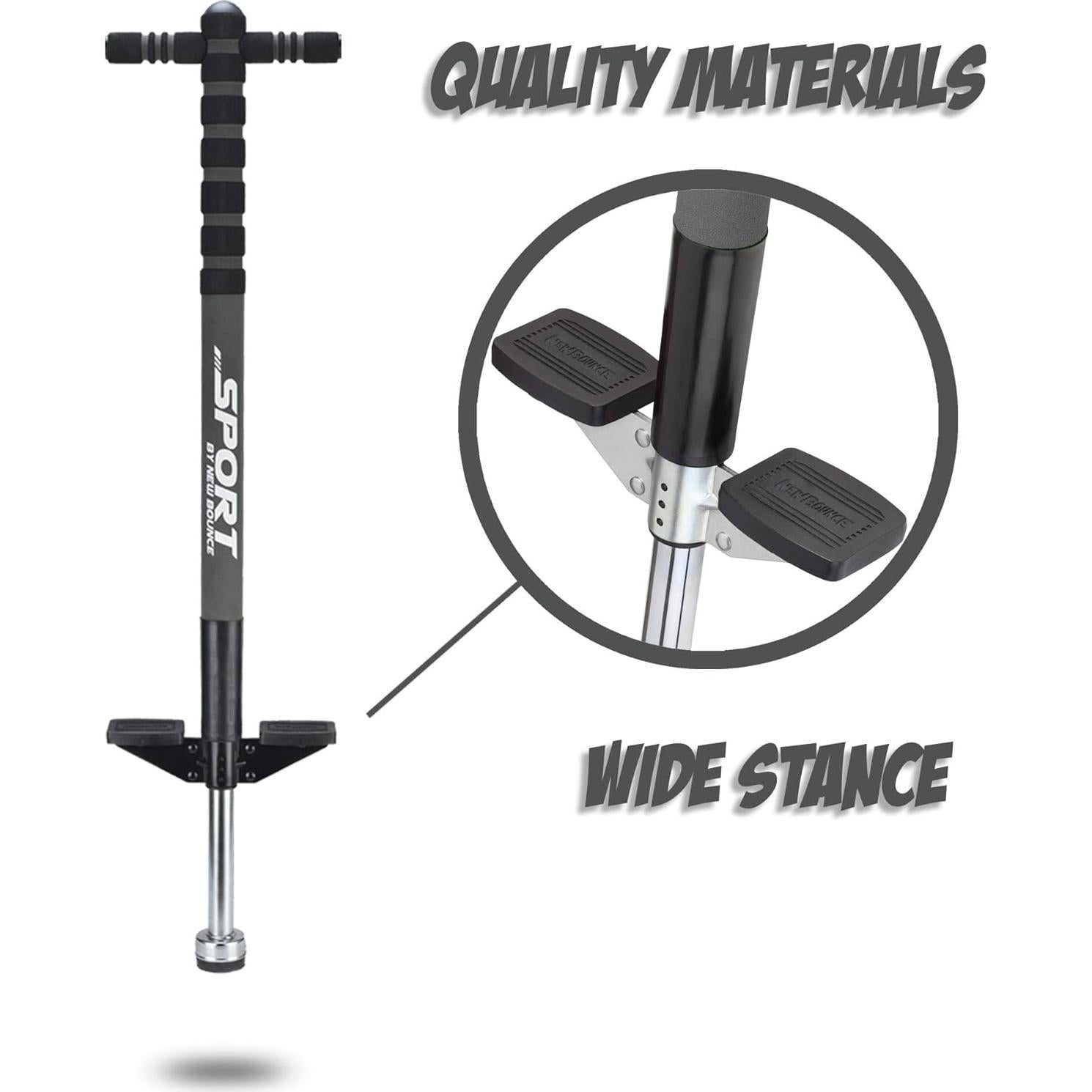 Pogo Stick Nuevo Bounce para Niños 18-36 Kg - Edición Deportiva