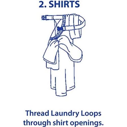 Laundry Loop with Sock Snare, Premium Athletic Gold Laundering Strap