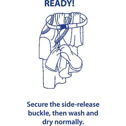 Laundry Loop with Sock Snare, Premium Athletic Gold Laundering Strap