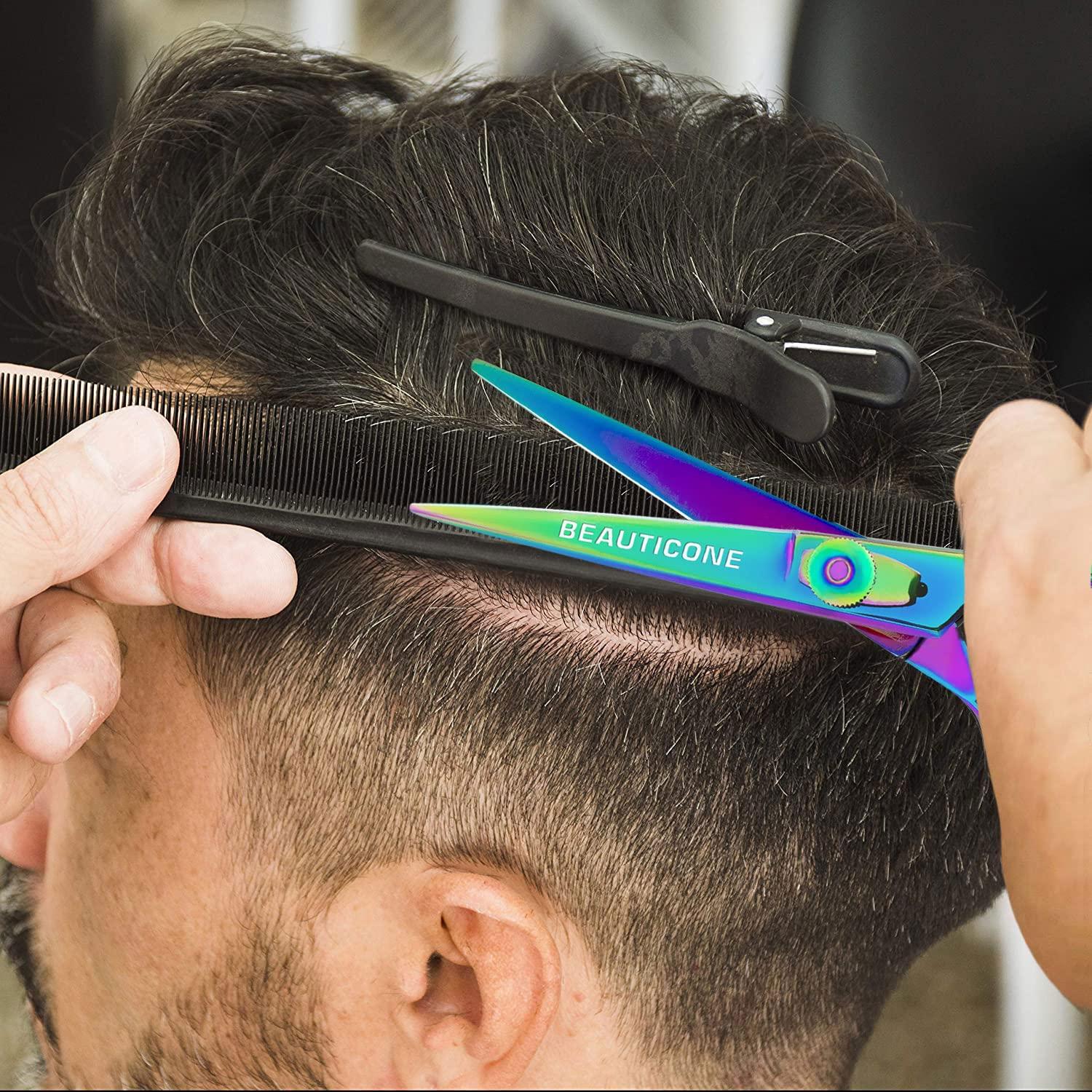 Juego de Tijeras de Barbero Beauticone 16.5 cm Acero Inoxidable