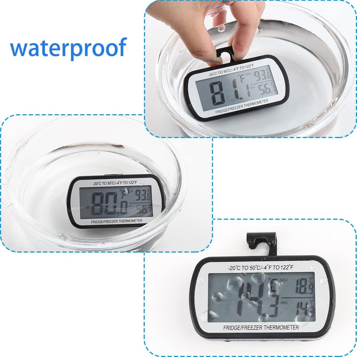 Termómetro Digital para Refrigerador y Congelador RIY - Pantalla LCD