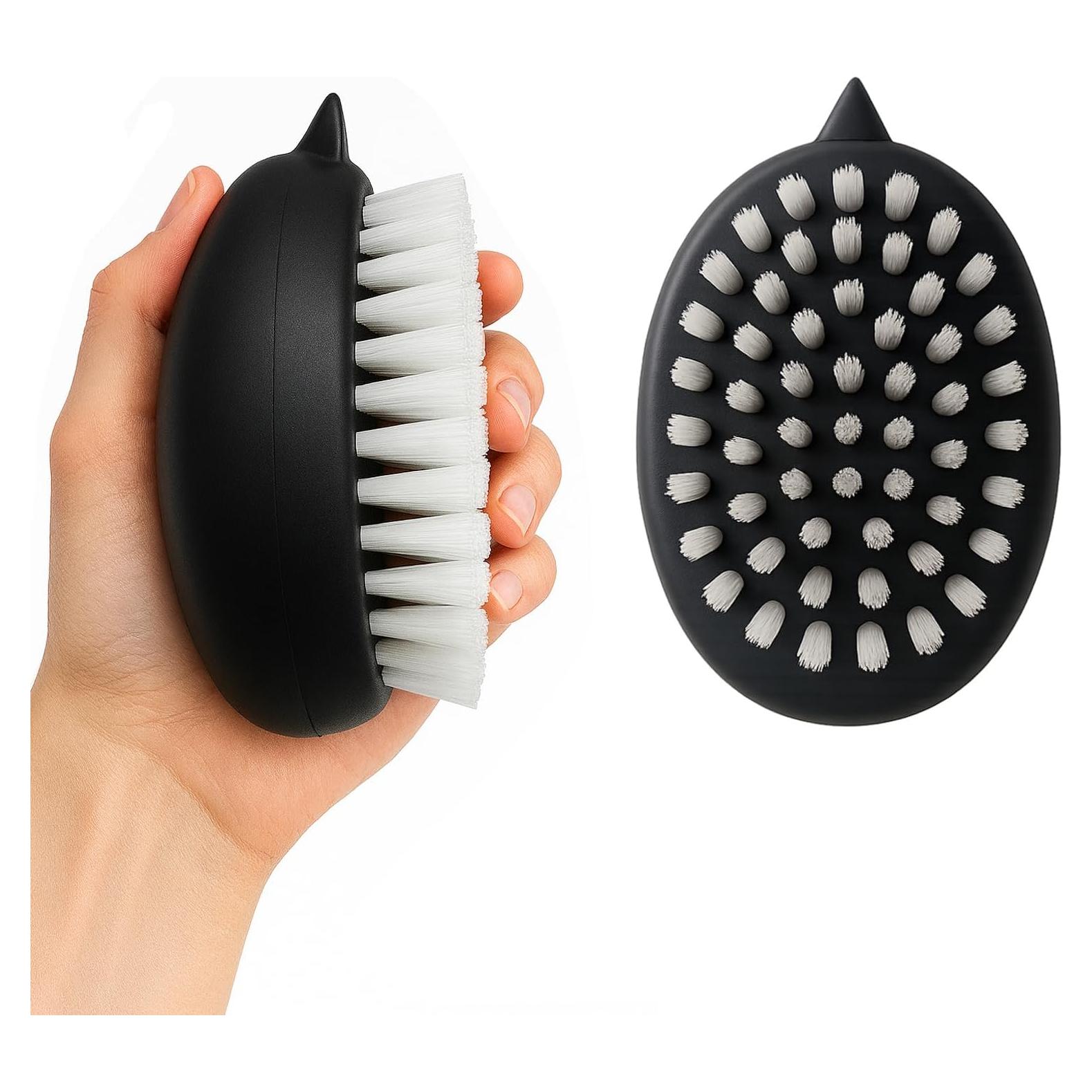 Cepillo de Verduras AISHUJIE 2 Piezas Doble Cerda Ergonómico