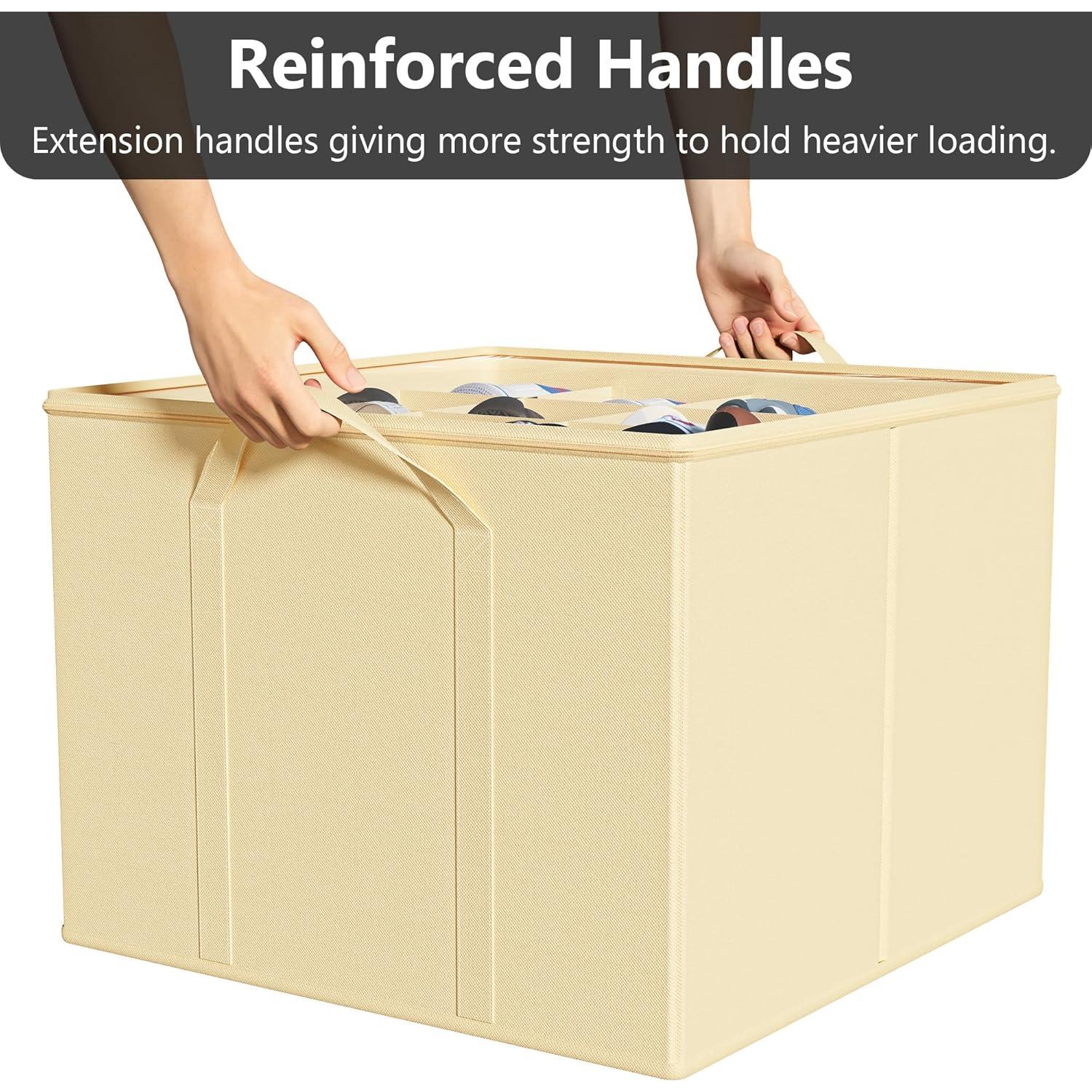 Organizador de Zapatos SUOCO 2 Piezas con Tapa Transparente