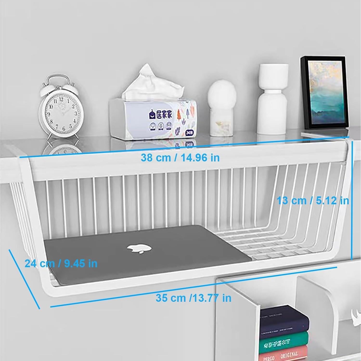 Cesta de Almacenamiento Colgante Ankuce 4 PCS 38x24x13 cm