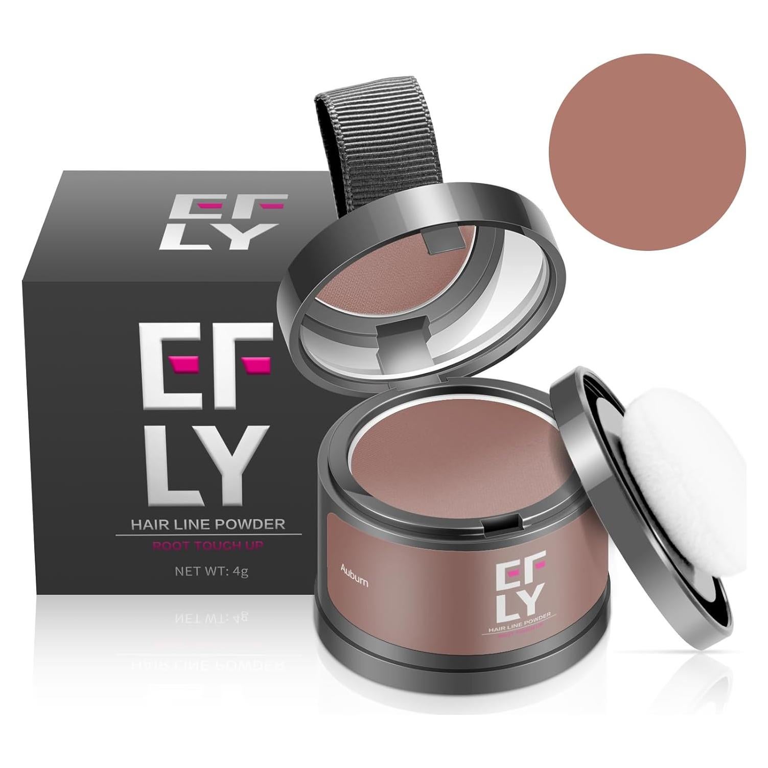 Polvo Retoque Raíces EFLY Castaño 3.98g - Cabello y Barba