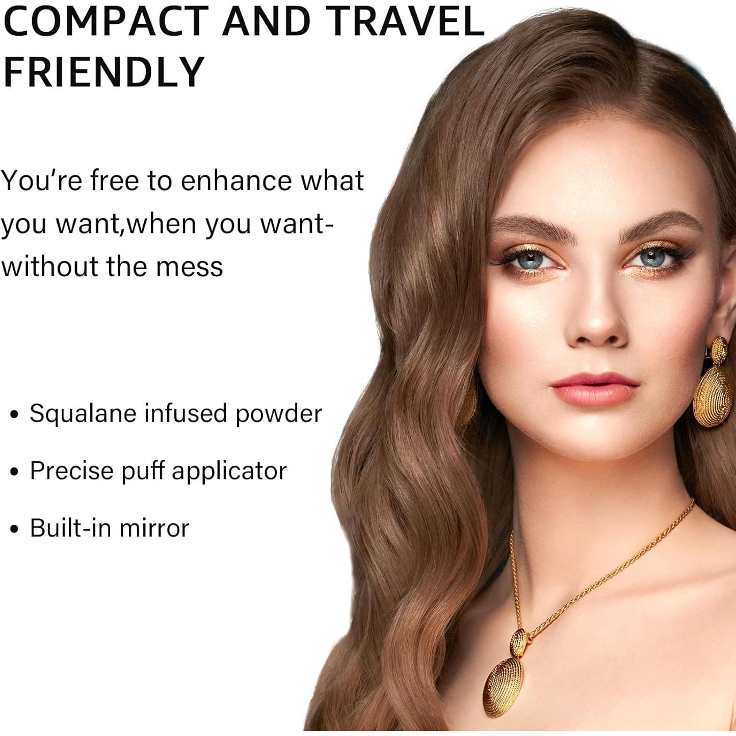 Polvo Retoque Raíces EFLY Castaño 3.98g - Cabello y Barba