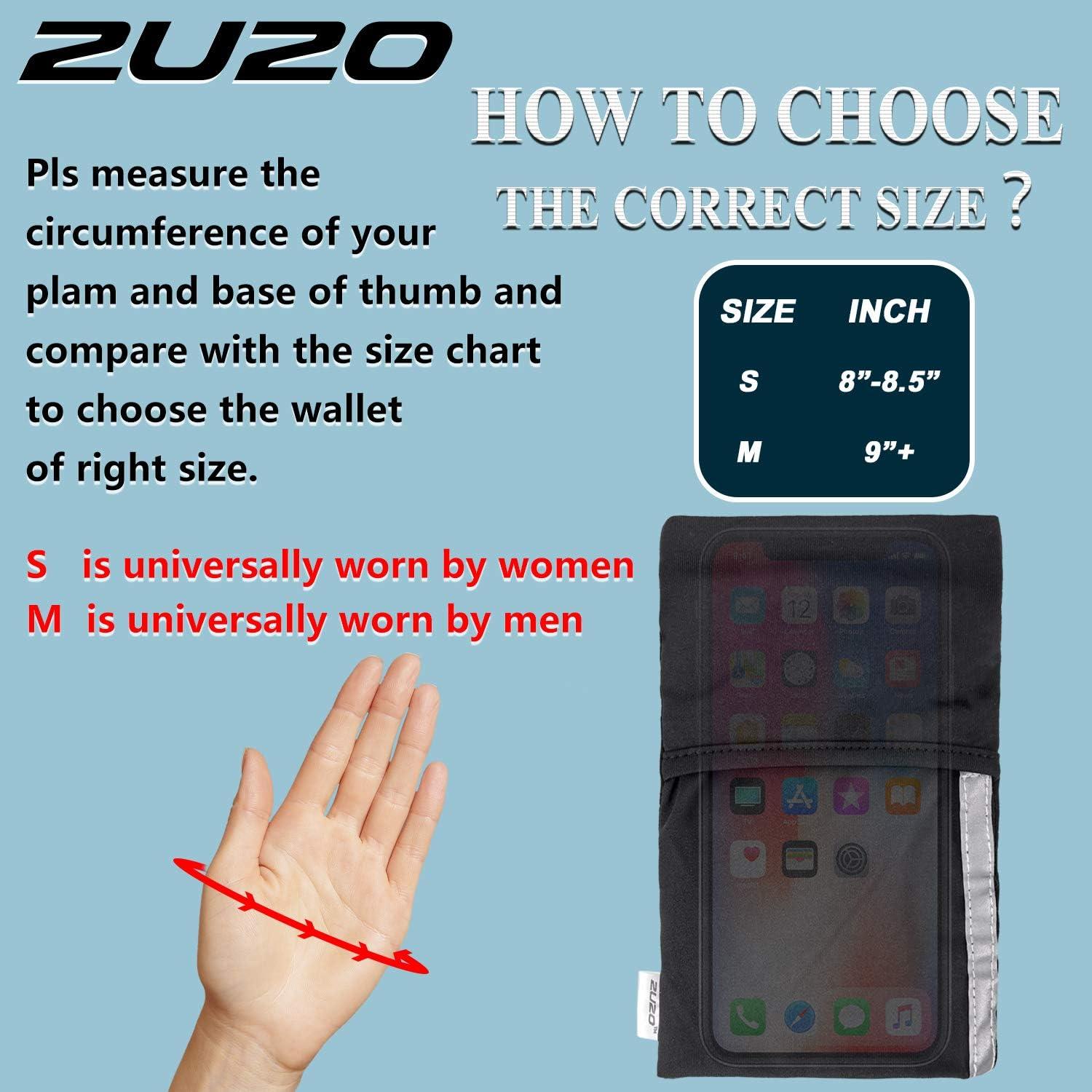 Billetera de Muñeca TOMUST con Soporte para Teléfono y Cremallera