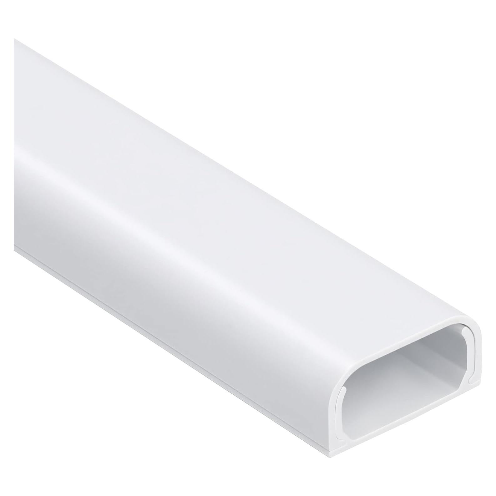 Kit Ocultador de Cables ZhiYo 172.72cm Blanco 4 Secciones