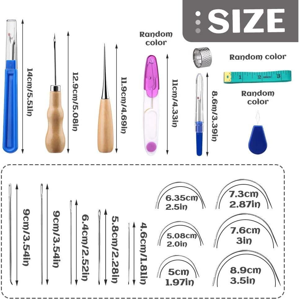Kit de Costura de Tapicería Butuze 37 Pcs - Hilo y Agujas
