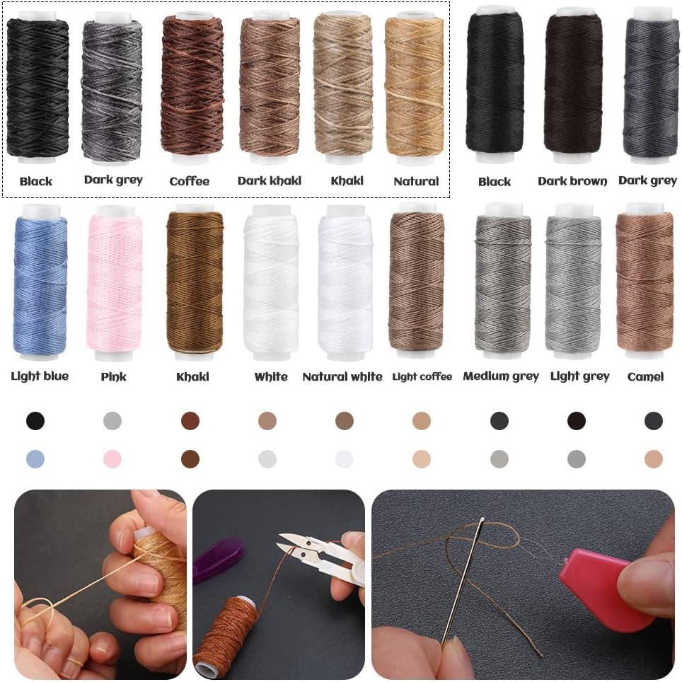 Kit de Costura de Tapicería Butuze 37 Pcs - Hilo y Agujas