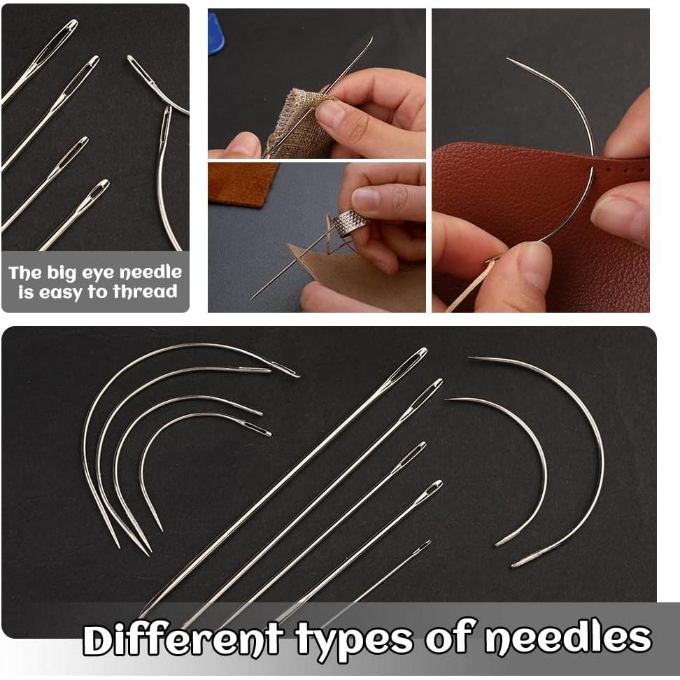 Kit de Costura de Tapicería Butuze 37 Pcs - Hilo y Agujas