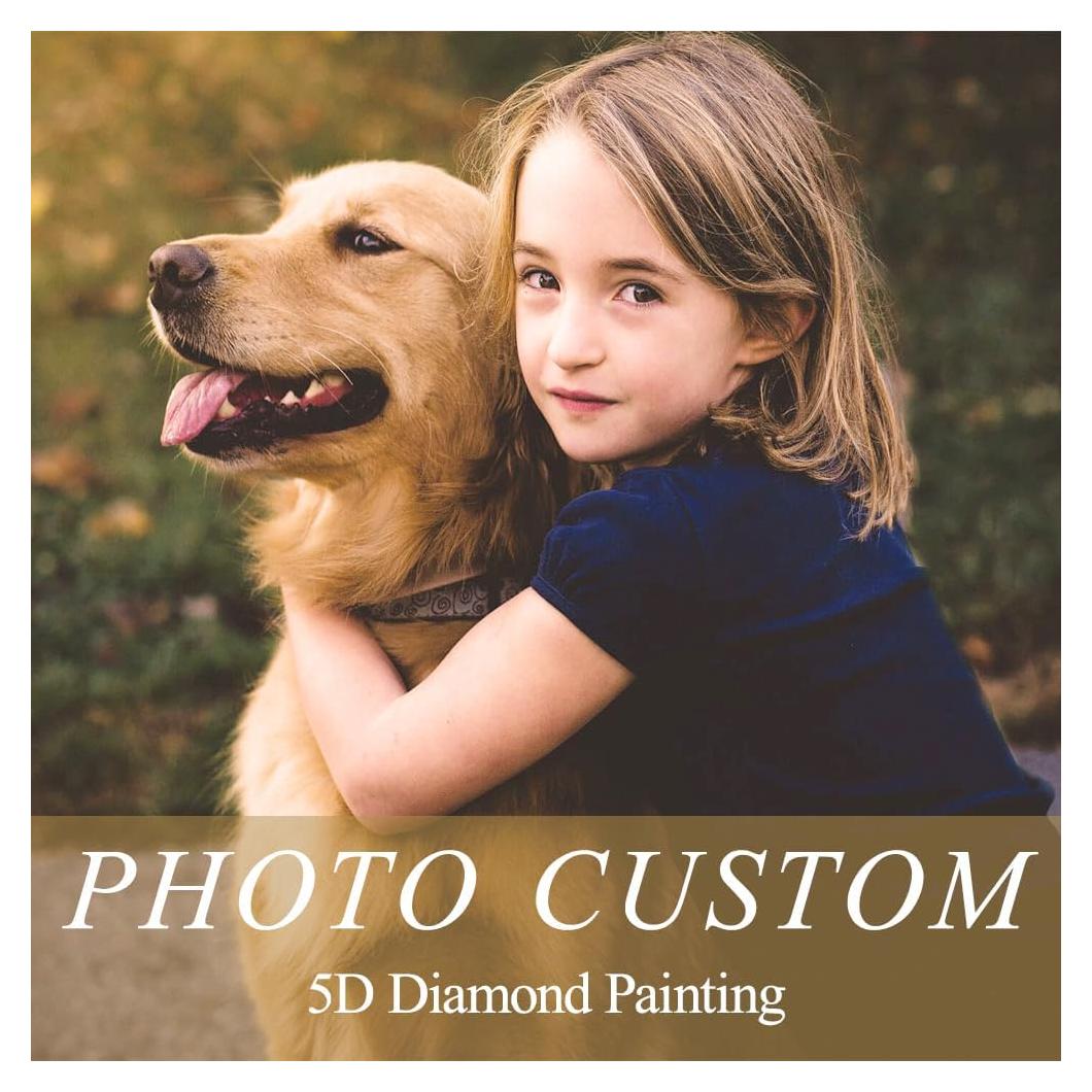 Pintura de Arte de Diamante Personalizada ADANAY 30x50cm