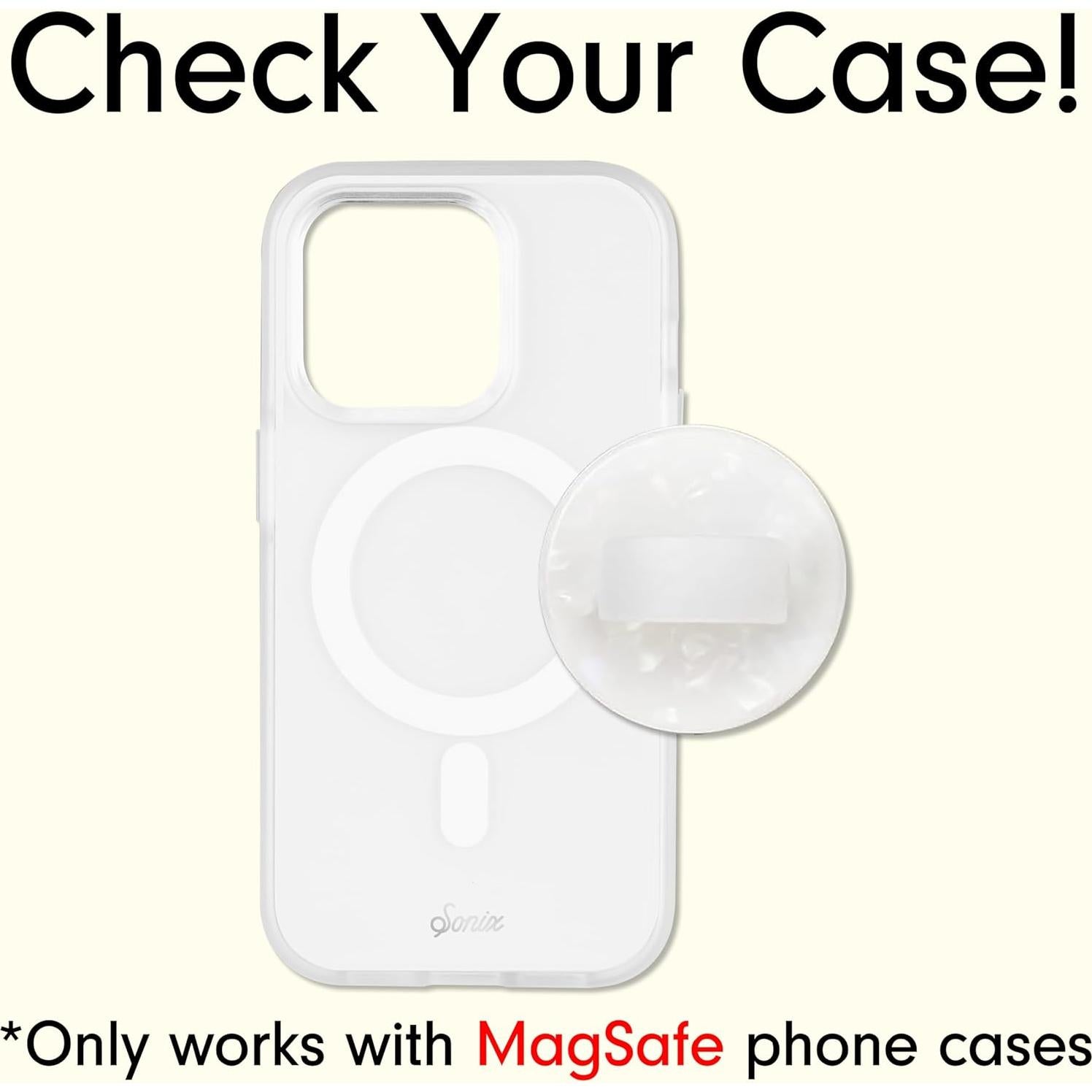 Soporte Magnético para Teléfono Lenntek MagSafe Tortuga Blanca