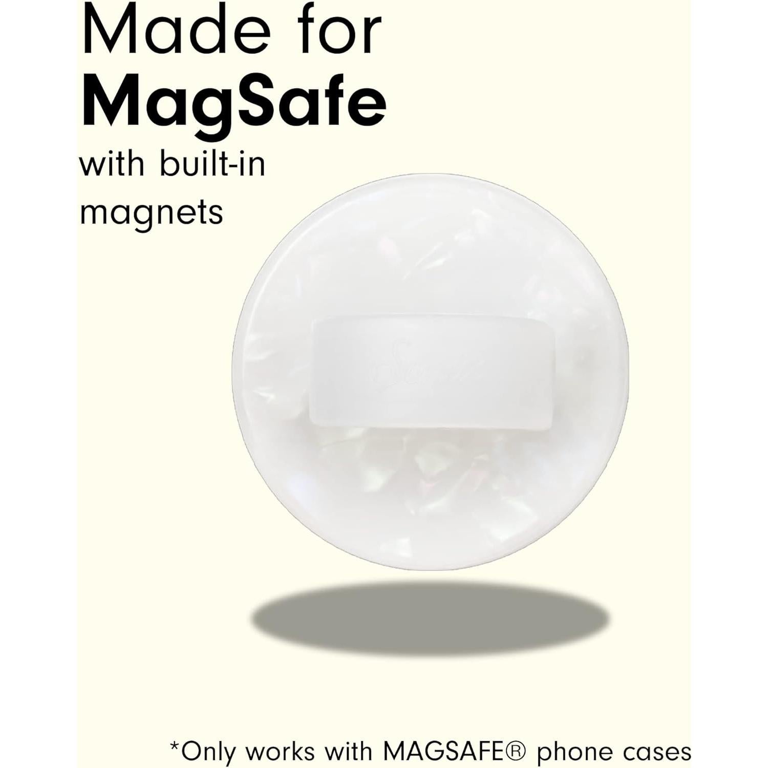 Soporte Magnético para Teléfono Lenntek MagSafe Tortuga Blanca