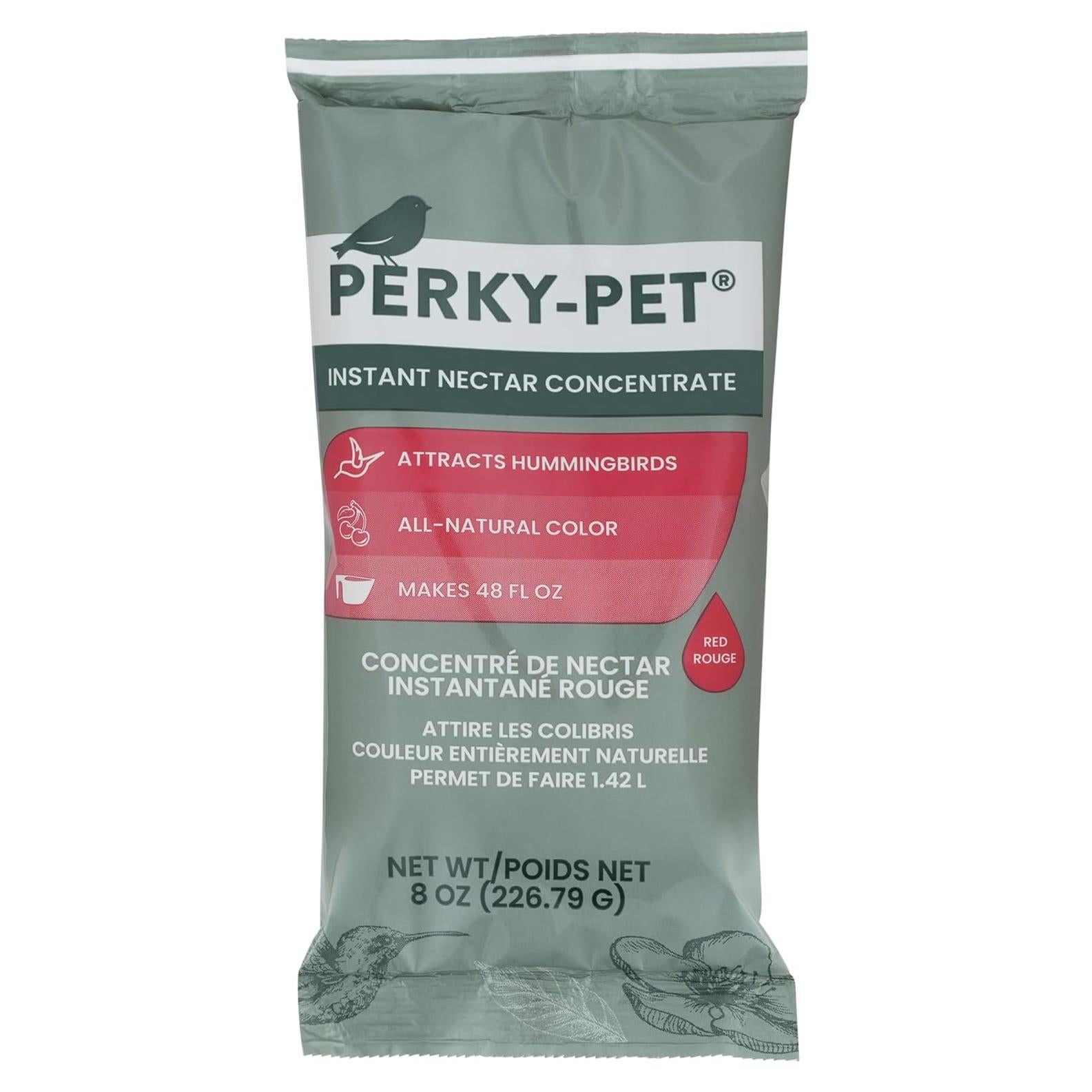 Perky-Pet 240 Instant Nectar, 8-Ounce, Original Red