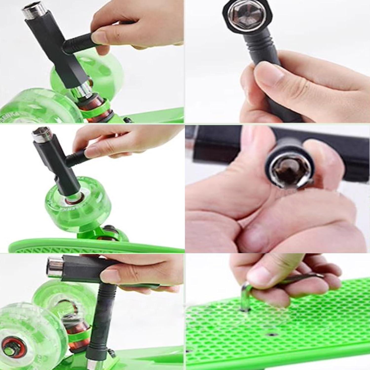 Herramienta Multifuncional para Patineta esahpss - 14, 13, 9.7mm