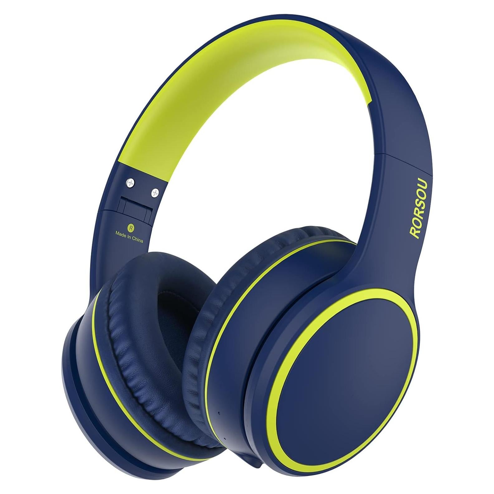 Auriculares Inalámbricos RORSOU B10 Bluetooth 5.3 50h Azul