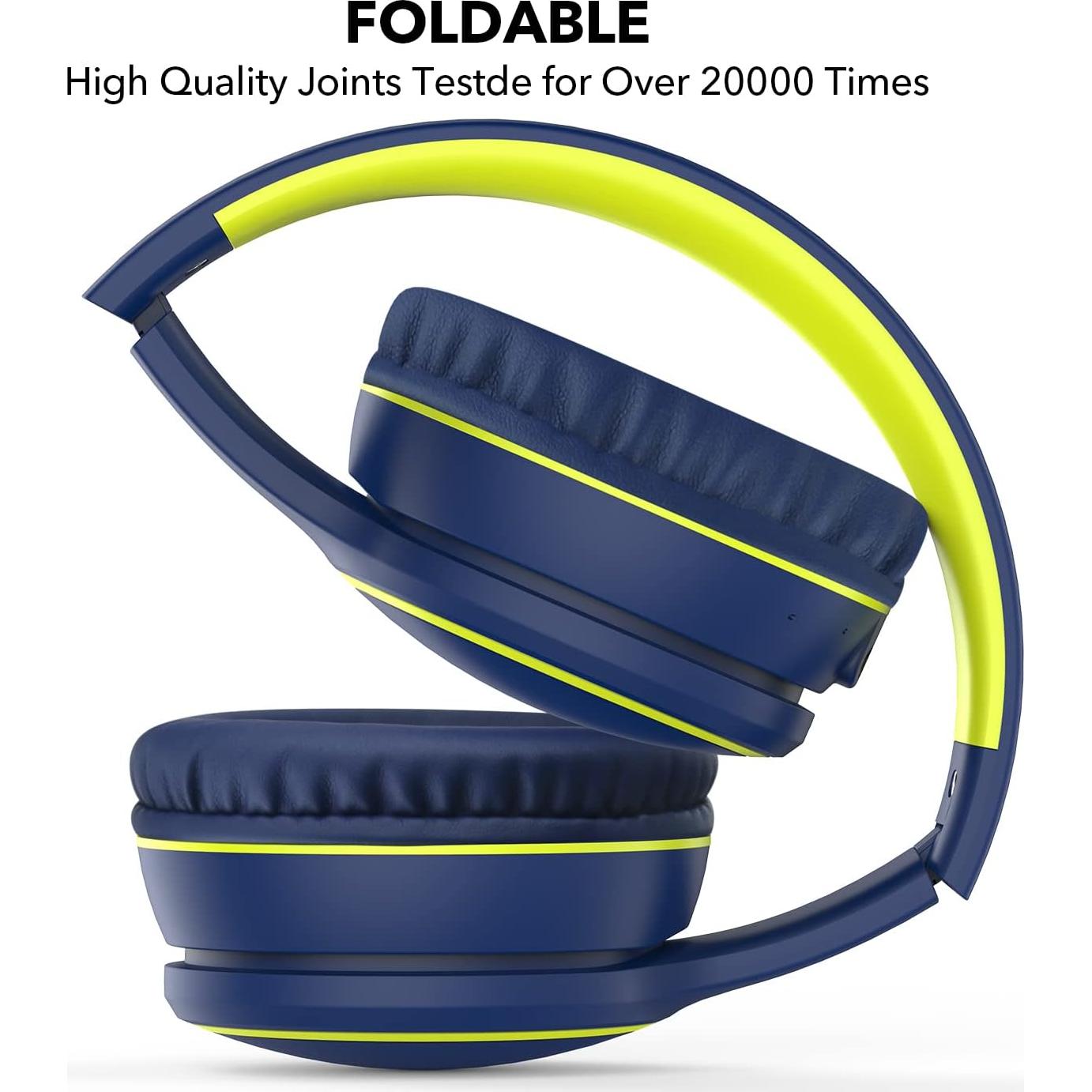 Auriculares Inalámbricos RORSOU B10 Bluetooth 5.3 50h Azul
