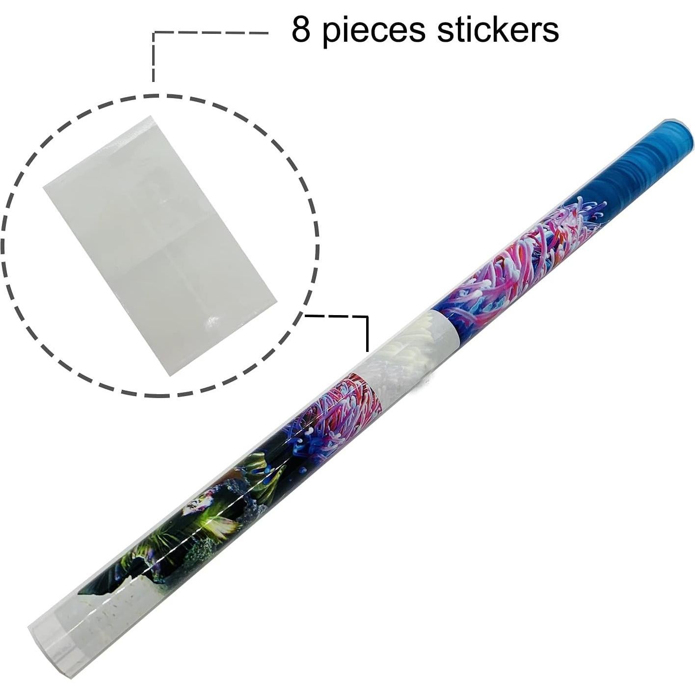 Fondo de Acuario Doble Cara ELEBOX 3D 30x81 cm PVC