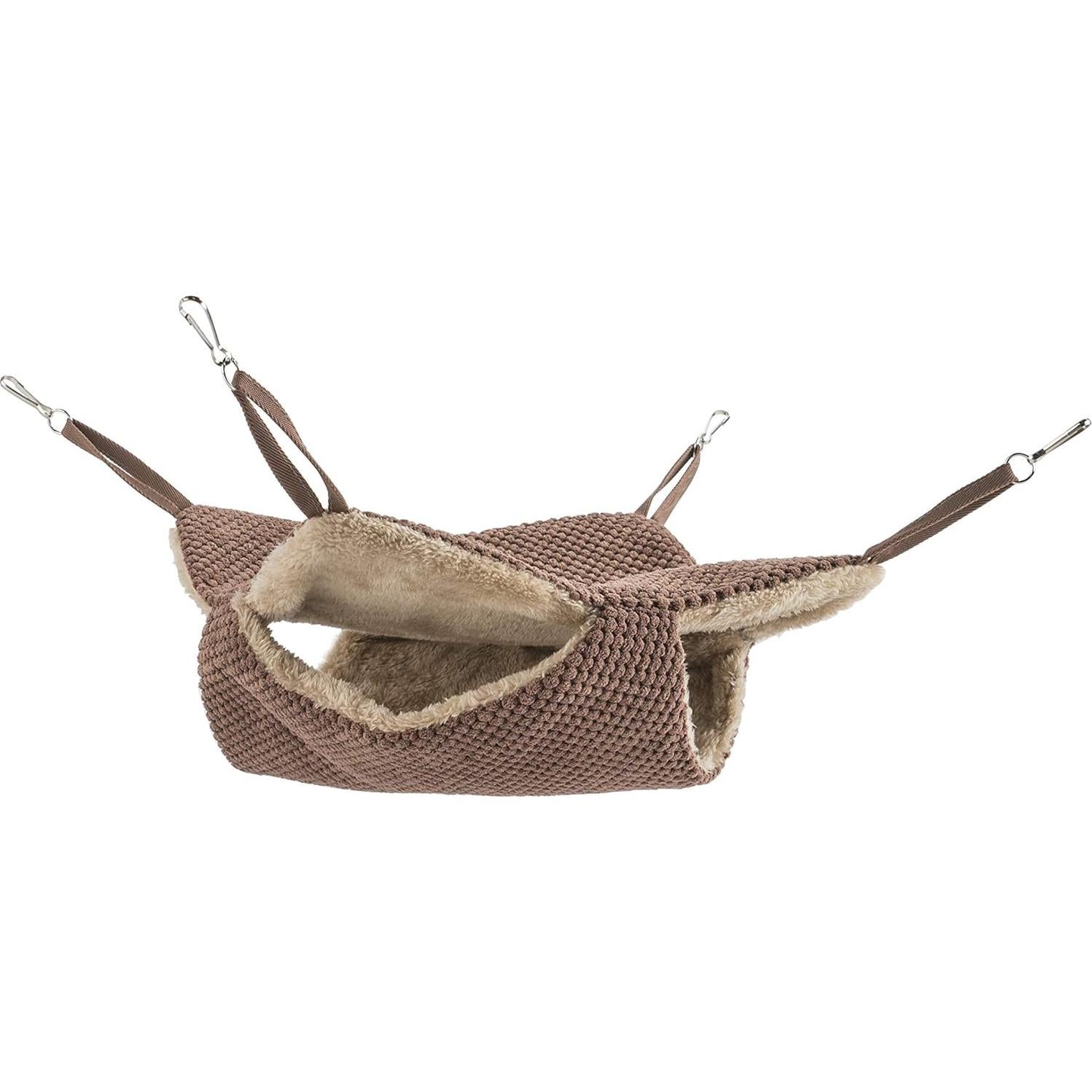 Hamaca Doble Niteangel para Mascotas - Chocolate 38x34x25cm