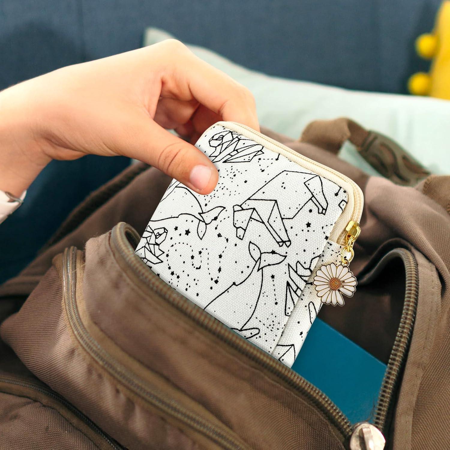 Bolsa de Almacenamiento Menstrual Cobee 2PCS Pájaro 12x12cm