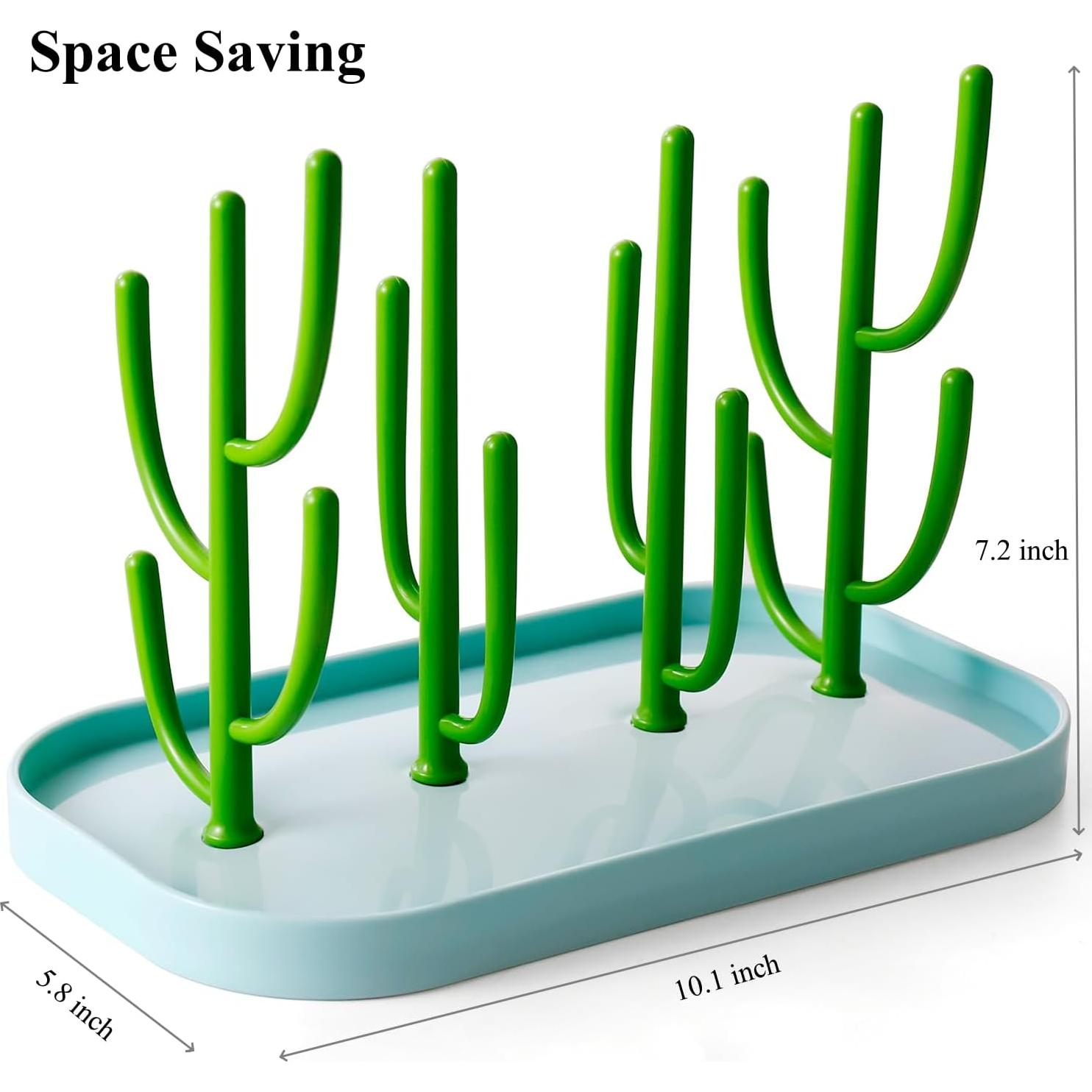 Soporte para Secado de Biberones XYW Azul Ahorra Espacio