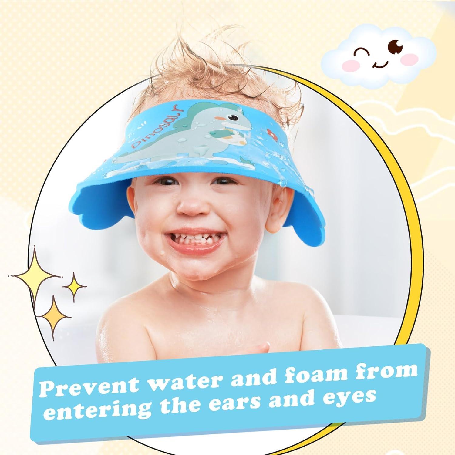 Gorro de Ducha para Bebés LADES - Visera Ajustable 2pack