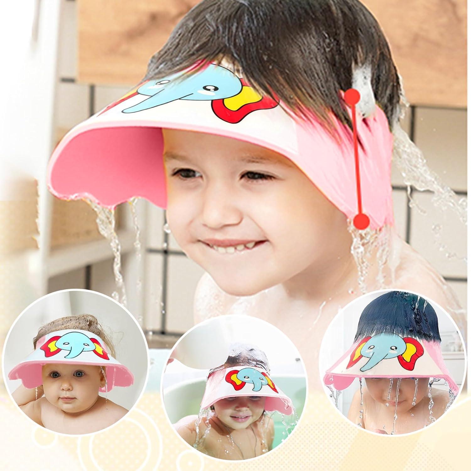 Gorro de Ducha para Bebés LADES - Visera Ajustable 2pack