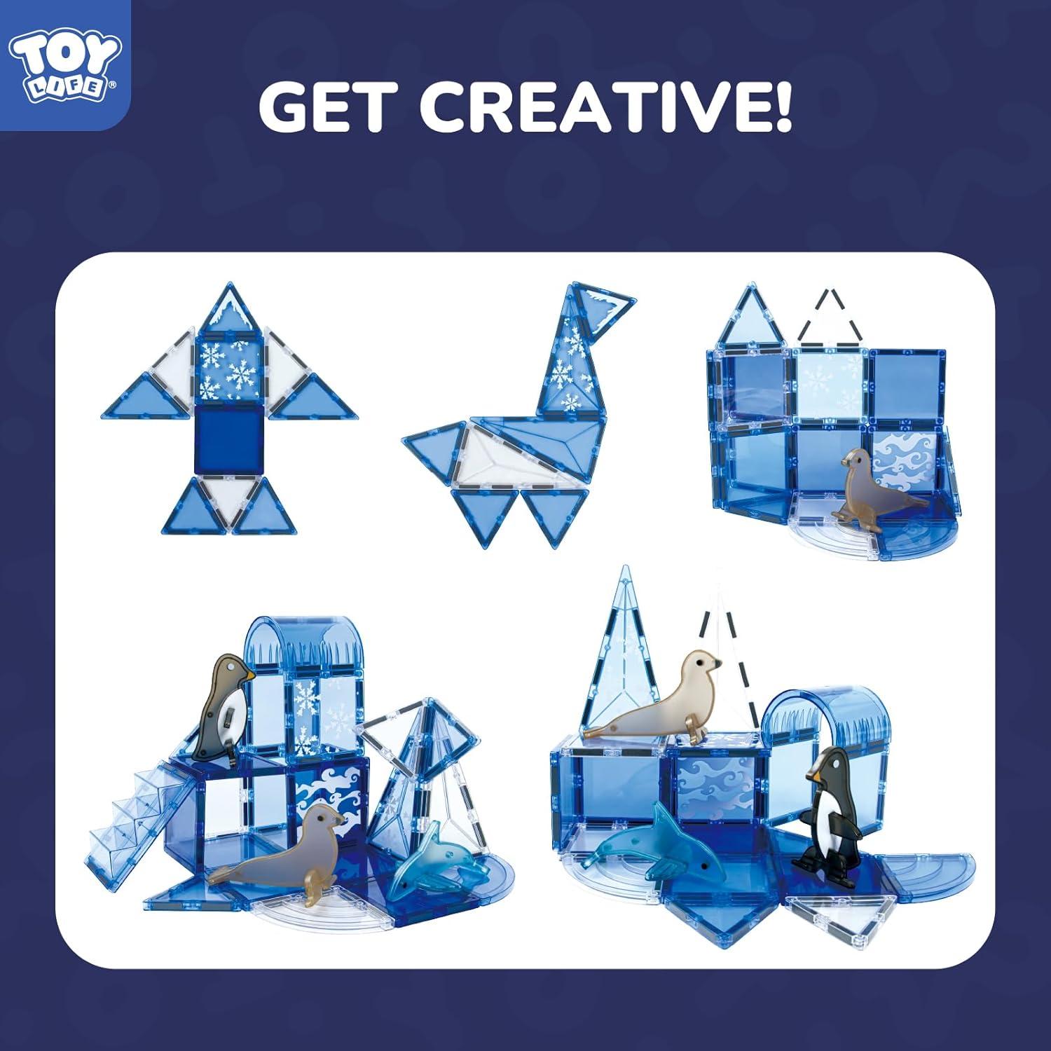 Azulejos Magnéticos TOY Life Animales Marinos 56 Piezas