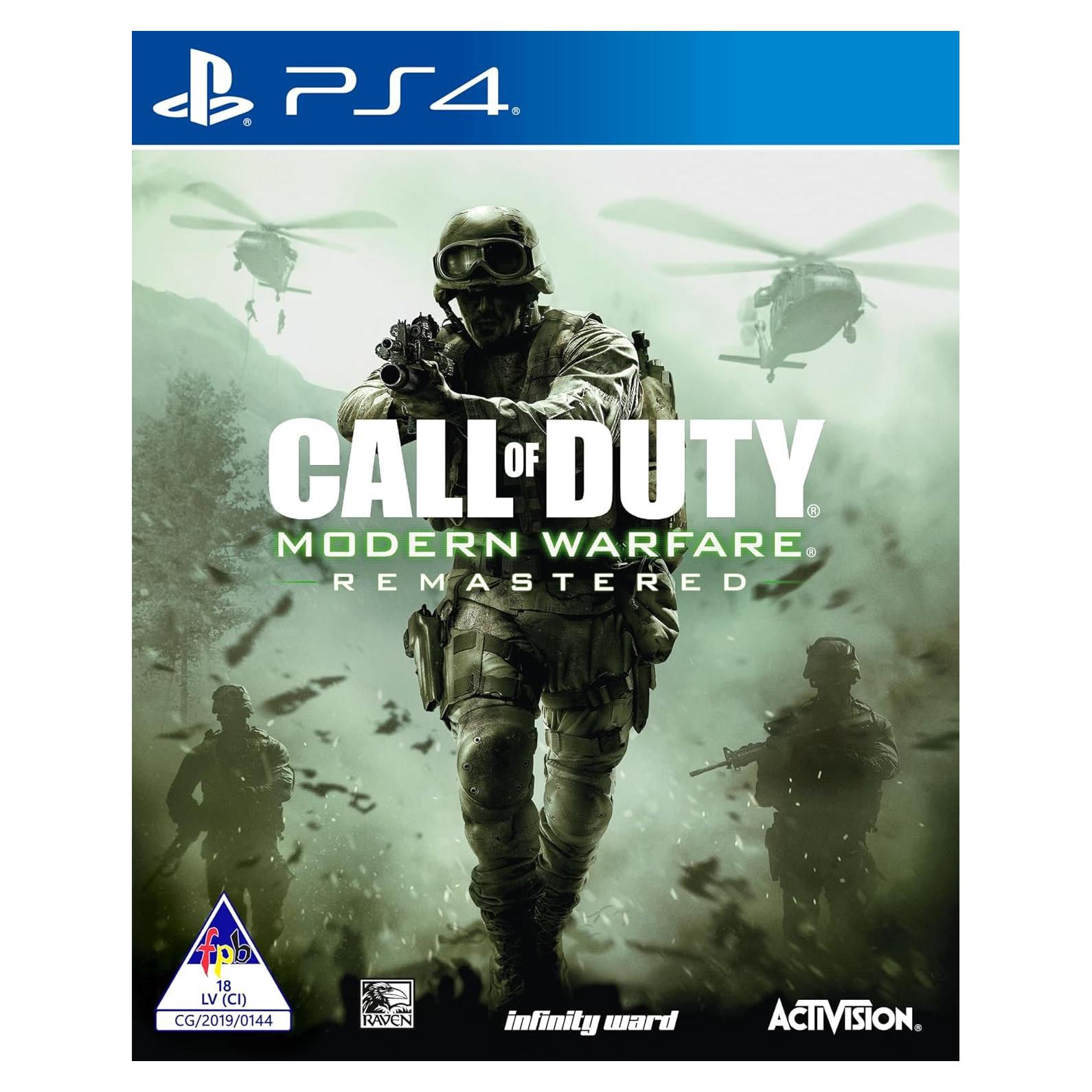 Call of Duty: Modern Warfare Remasterizado - PS4 - Acción
