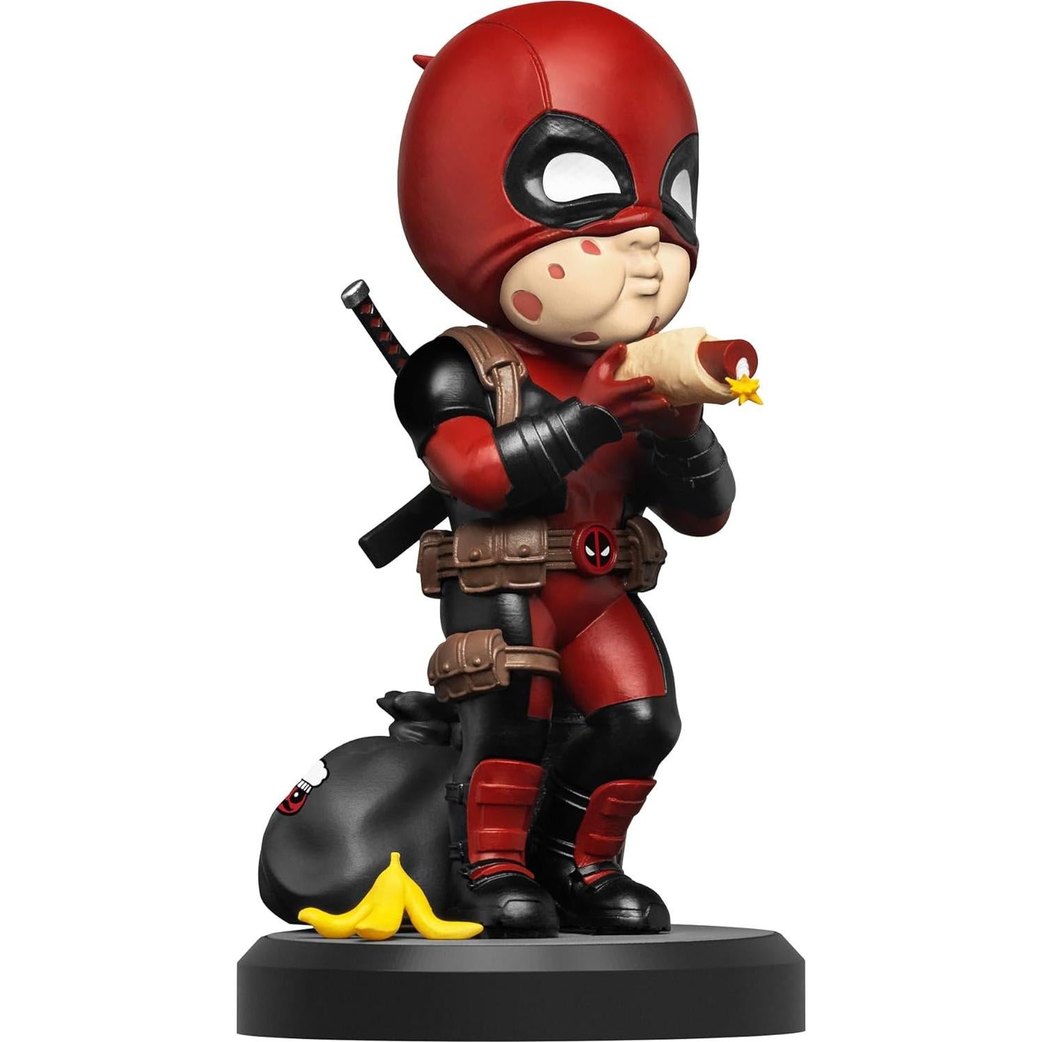 Caja Sorpresa 6 Figuras Coleccionables Deadpool YuMe 10 cm