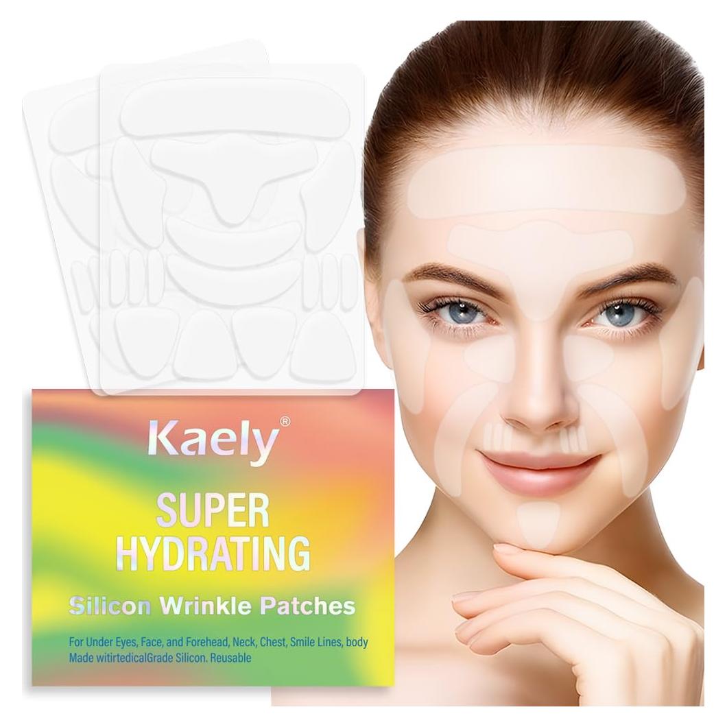 Cinta Facial Reutilizable Evpct 32 Pcs para Arrugas Nocturnas