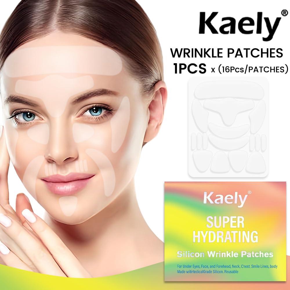 Parches Faciales de Silicona Reutilizables evpct - 16 Pcs