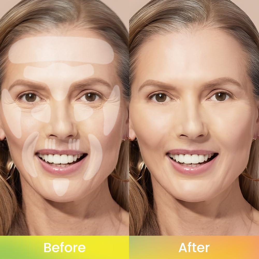 Parches Faciales de Silicona Reutilizables evpct - 16 Pcs