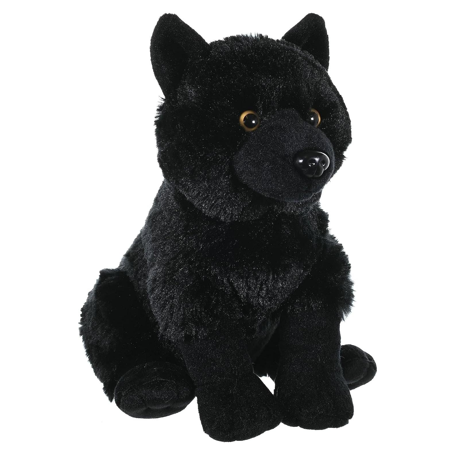 Peluche de Lobo Negro Wild Republic 30 cm Juguete Infantil