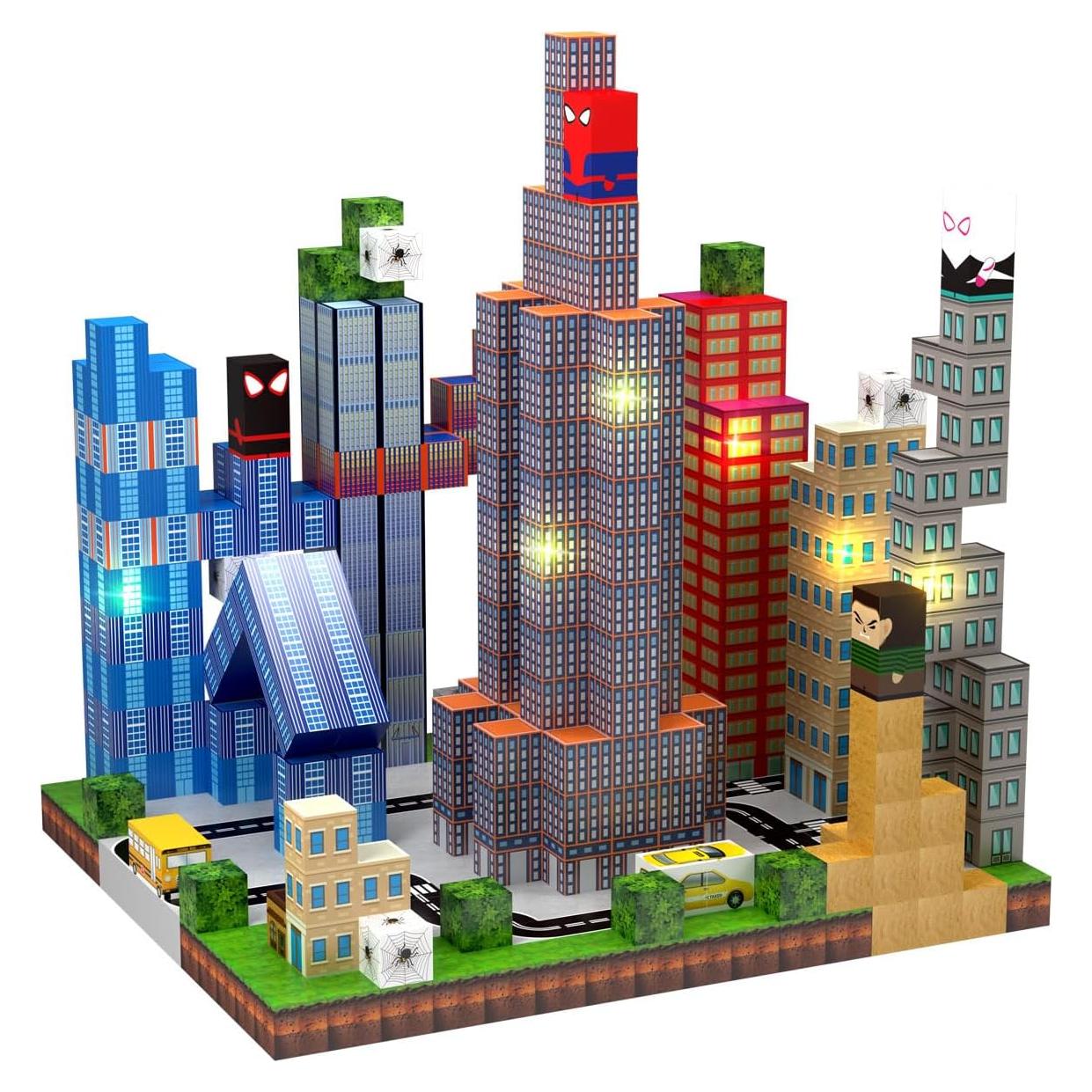 Juego de Bloques Magnéticos AIDYVOI 150 PCS con Luz 2.54 cm