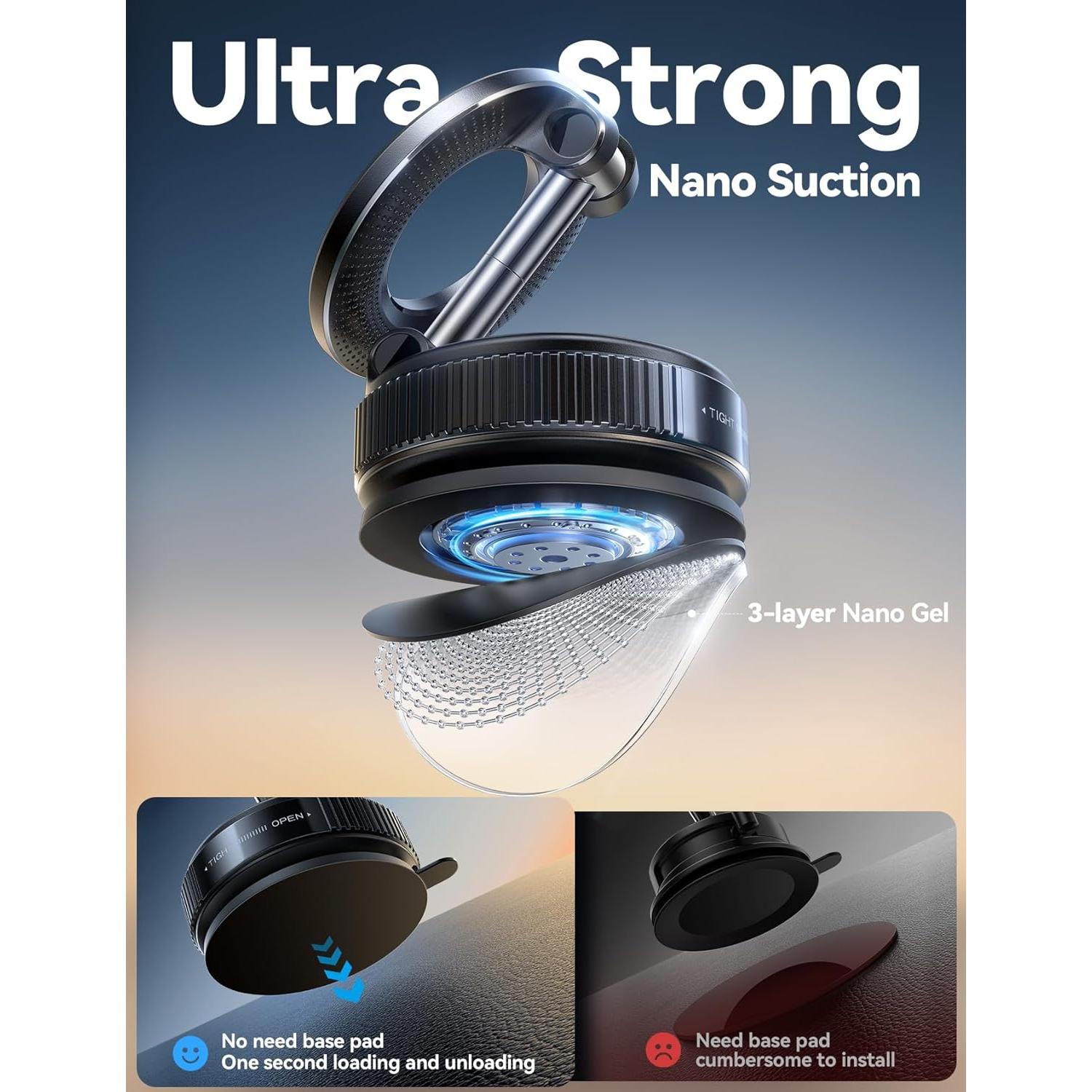 Soporte Magnético para Teléfono de Coche JOYROOM JR-ZS501, 360° Ajustable