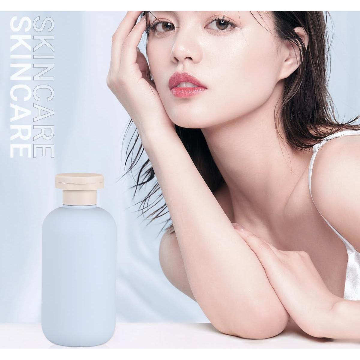 Botellas de viaje UMETASS 200 ml a prueba de fugas Azul